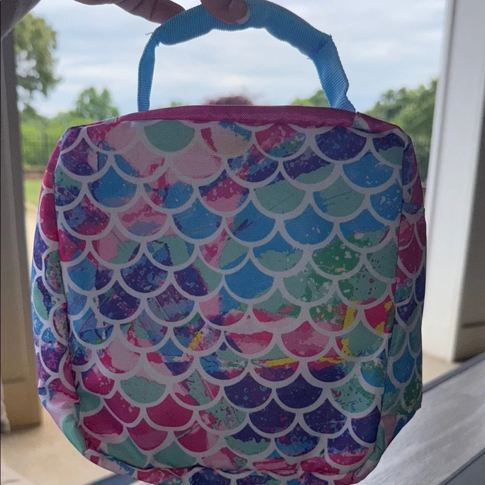 Arctic Zone Insulated Lunch Bag with Colorful Mermaid Scales Design, NWT **READ*